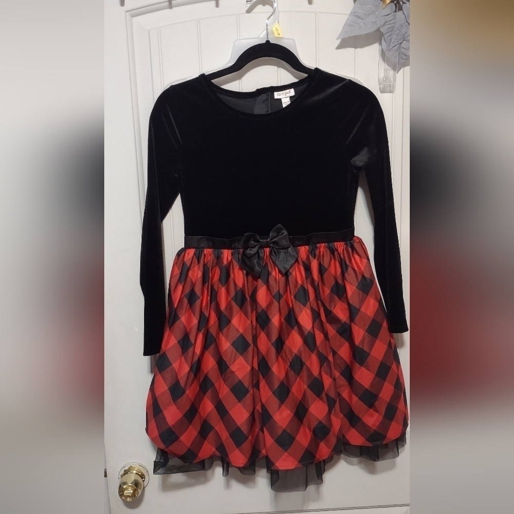 Cat yak dress for girls size 10/12